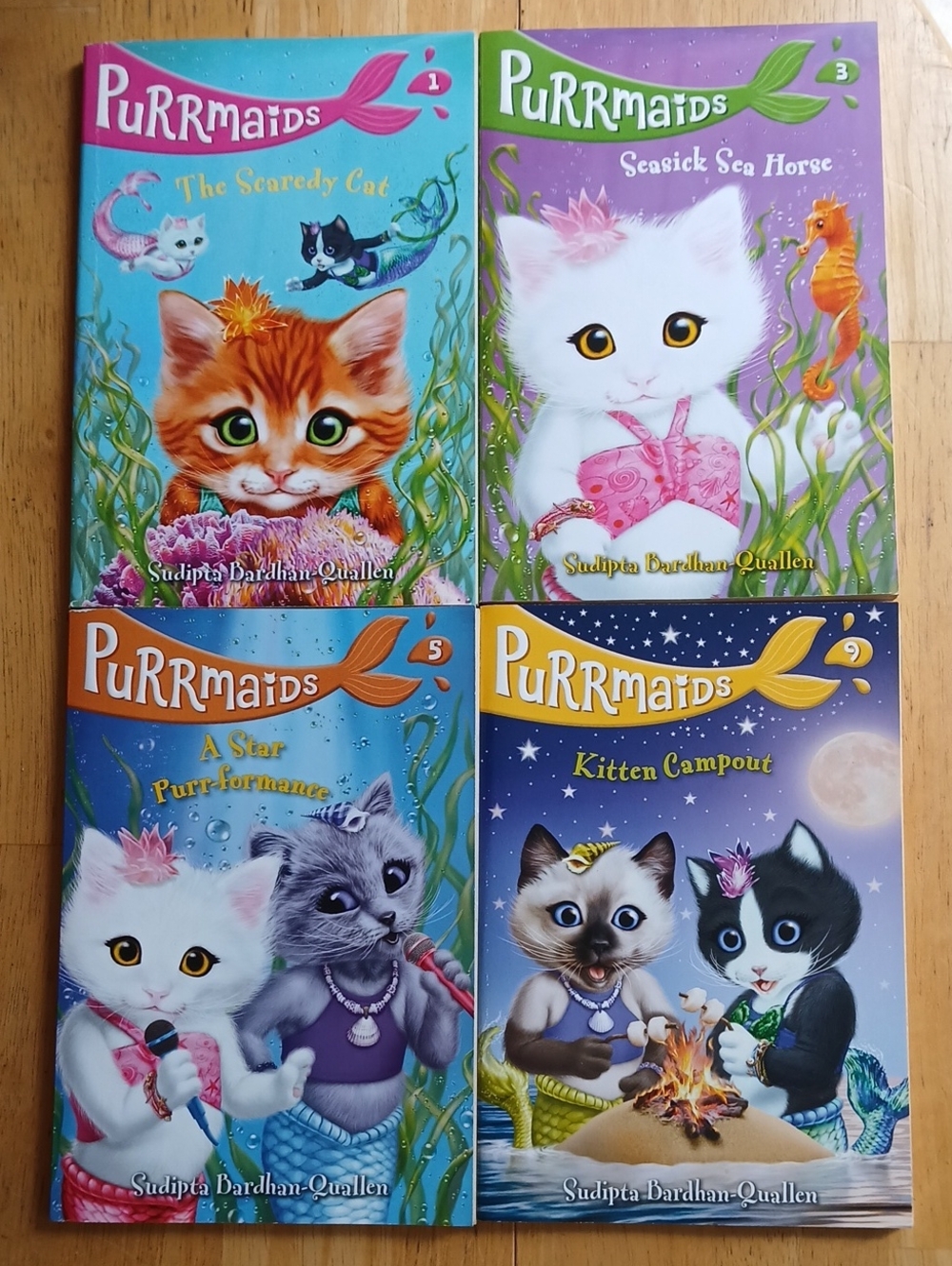 Purrmaids Kids Book SET